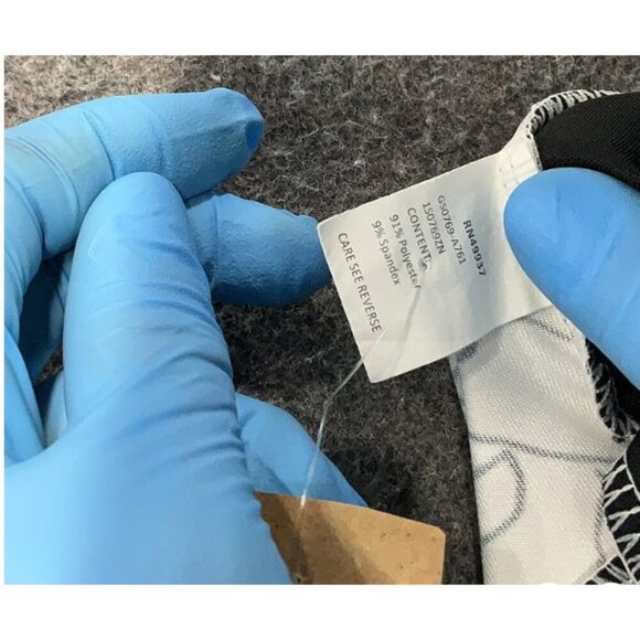 Tail Women's Floral Short Sleeve Pleated Casual Dress Size Medium - Picture 5 of 11